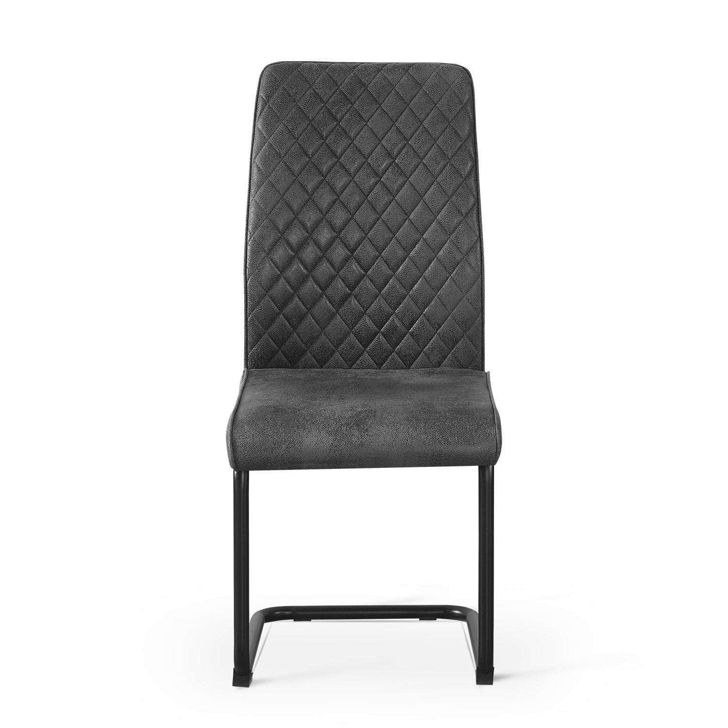 C-Ware Esszimmerstuhl THEO, 4er Set, Anthrazit  (ungeprüfte Retoure)