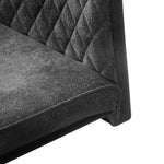 C-Ware Esszimmerstuhl THEO, 4er Set, Anthrazit  (ungeprüfte Retoure)