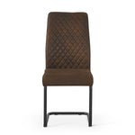 C-Ware Esszimmerstuhl THEO, 4er Set, Braun  (ungeprüfte Retoure)