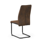 C-Ware Esszimmerstuhl THEO, 4er Set, Braun  (ungeprüfte Retoure)