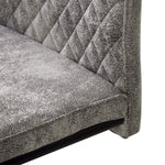 C-Ware Esszimmerstuhl THEO, 2er Set, Grau  (ungeprüfte Retoure)