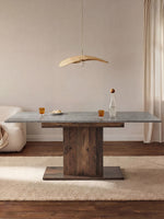 Esstisch MARA – Ausziehbarer Tisch mit & Metallgestell