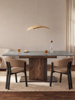 Esstisch MARA – Ausziehbarer Tisch mit & Metallgestell