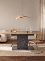 Esstisch MARA – Ausziehbarer Tisch mit & Metallgestell