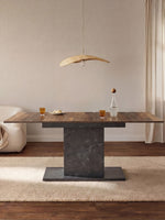 Esstisch MARA – Ausziehbarer Tisch mit & Metallgestell