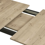 Esstisch MARA – Ausziehbarer Tisch mit & Metallgestell