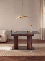 Esstisch MARA – Ausziehbarer Tisch mit & Metallgestell