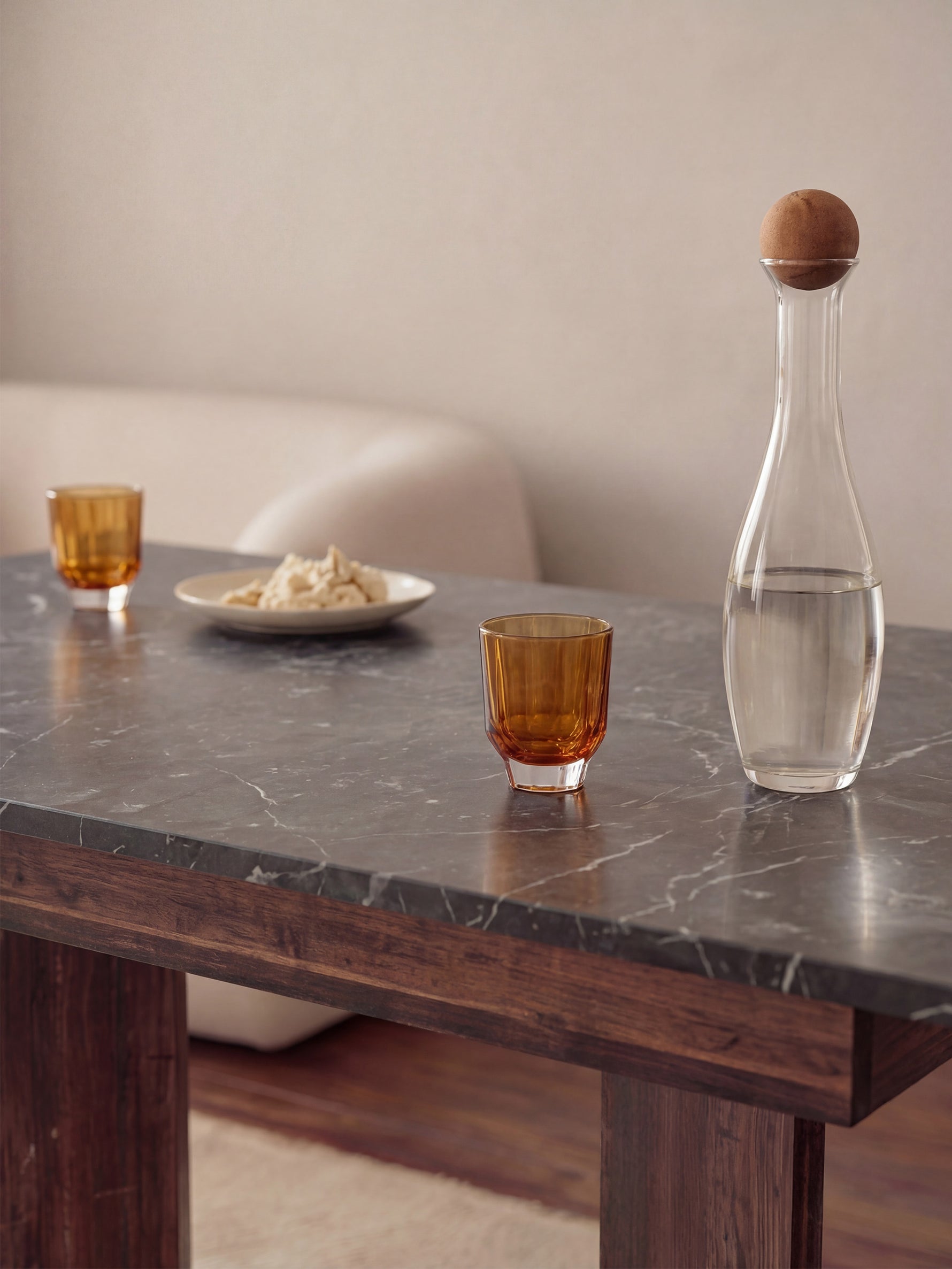 Esstisch MARA – Ausziehbarer Tisch mit & Metallgestell