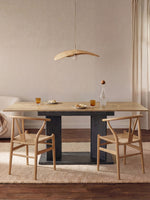 Esstisch MARA – Ausziehbarer Tisch mit & Metallgestell