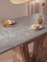 Esstisch MARA – Ausziehbarer Tisch mit & Metallgestell