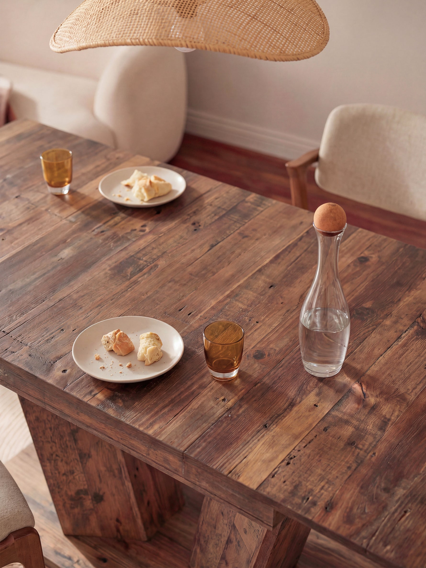 Esstisch MARA – Ausziehbarer Tisch mit & Metallgestell