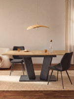 Esstisch MARA – Ausziehbarer Tisch mit & Metallgestell