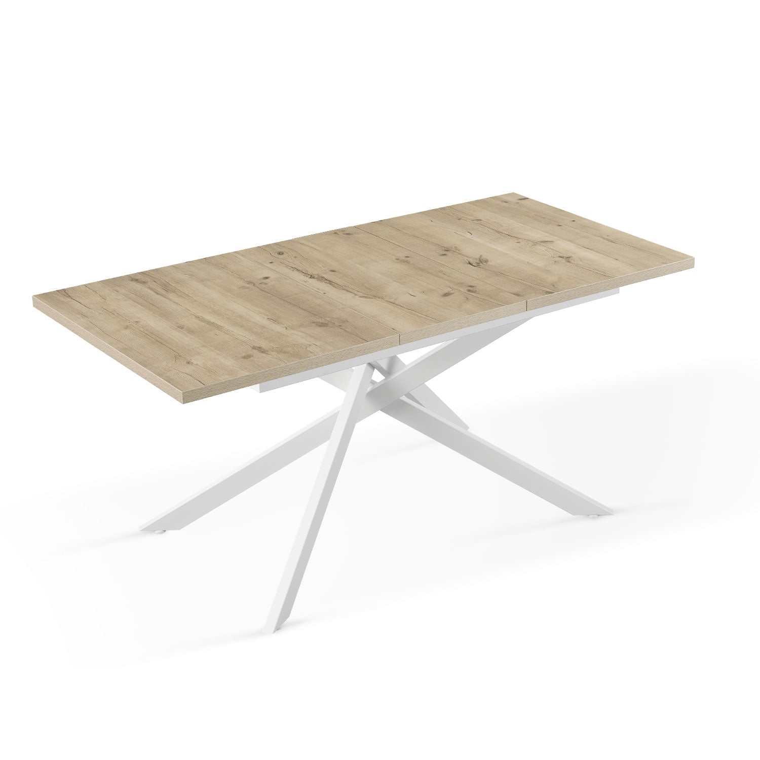 B-Ware Ausziehtisch BEA, Sandeiche