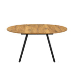 B-Ware Ausziehtisch TILL, Rund, Alteiche