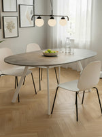 TILL-Runder ausziehbarer Tisch