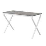 SAMUEL - Esstisch für 4 Personen mit Metallgestell