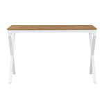 SAMUEL - Esstisch für 4 Personen mit Metallgestell