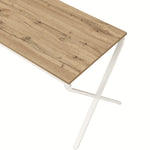 SAMUEL - Esstisch für 4 Personen mit Metallgestell