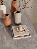 Esstisch SAMUEL - kleiner Küchentisch / Konsolentisch mit stabilem Metallgestell