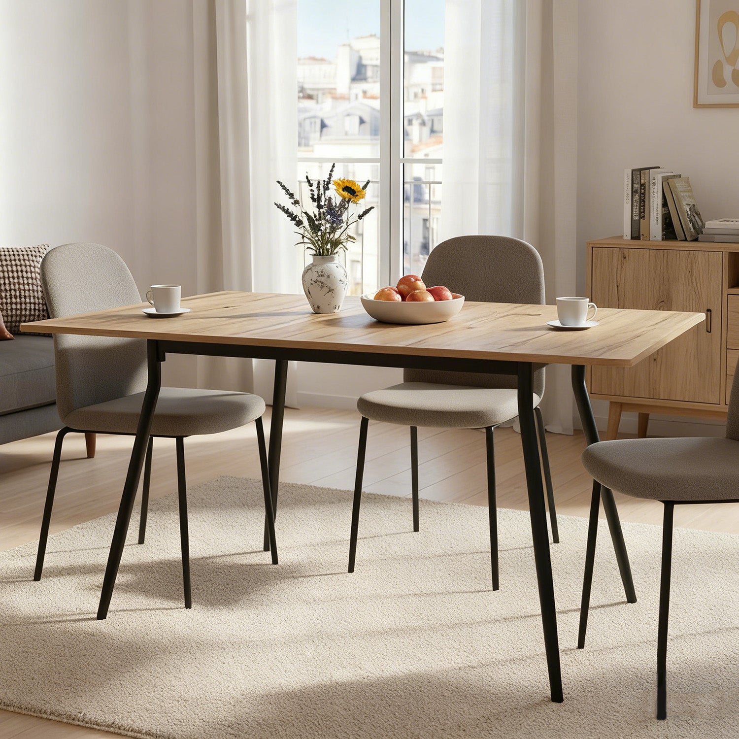 Esstisch LIO F-Gestell