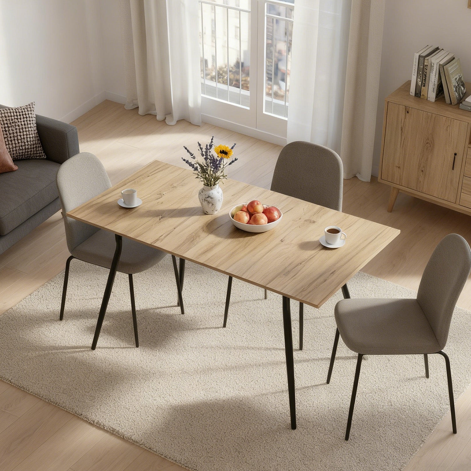 Esstisch LIO F-Gestell