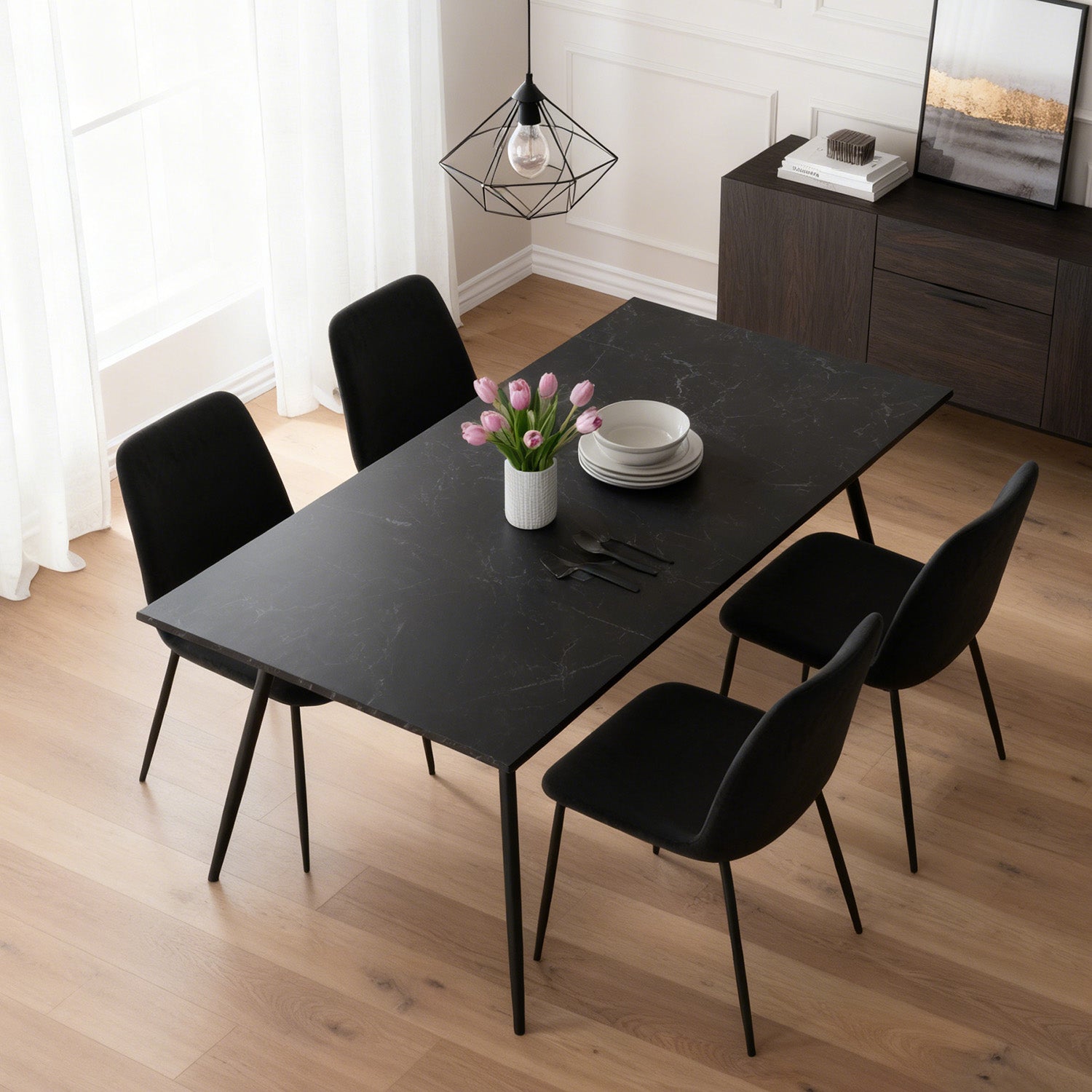 Esstisch LIO F-Gestell