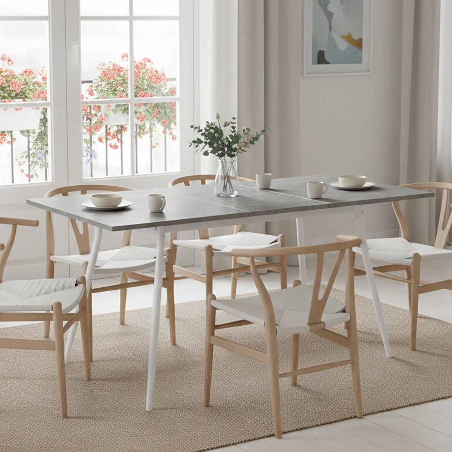 Esstisch LIO F-Gestell