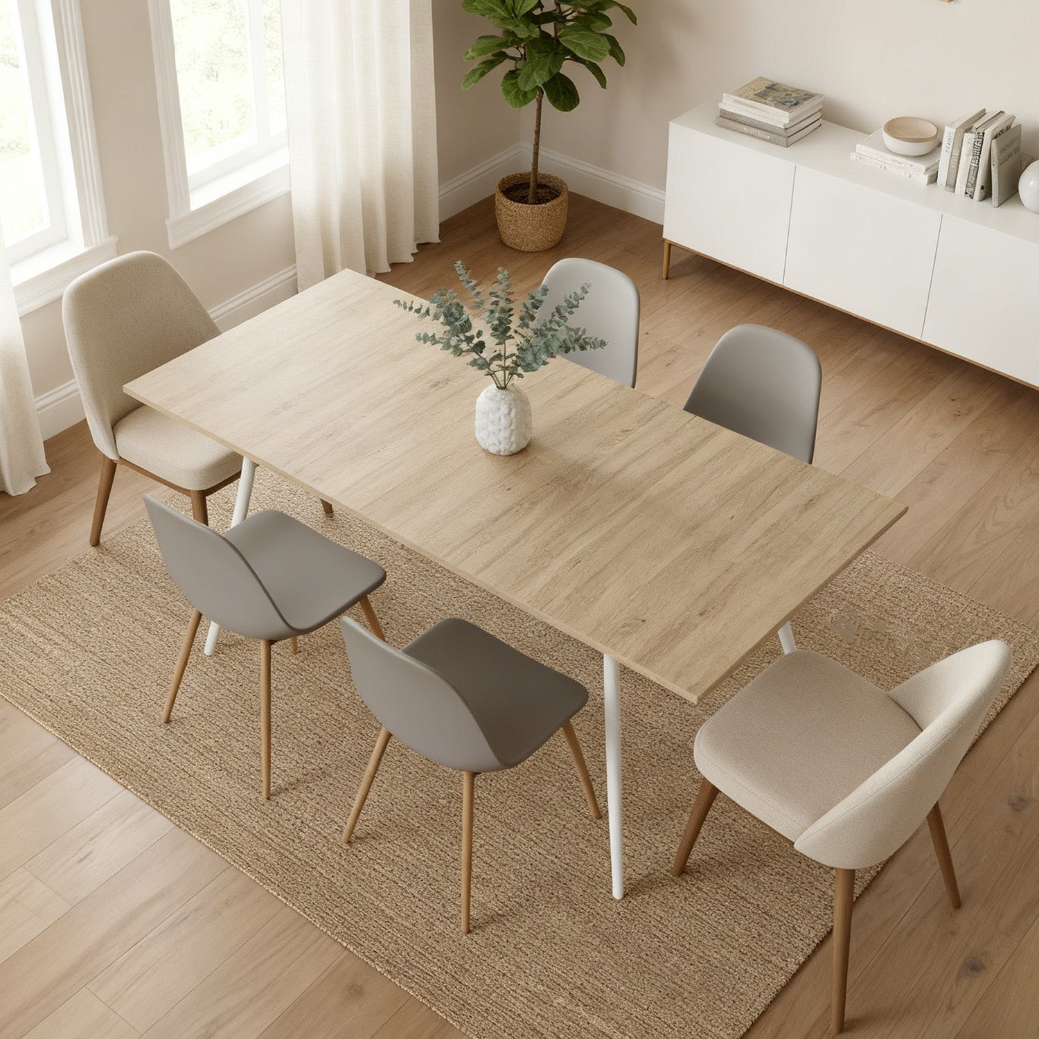 Esstisch LIO F-Gestell