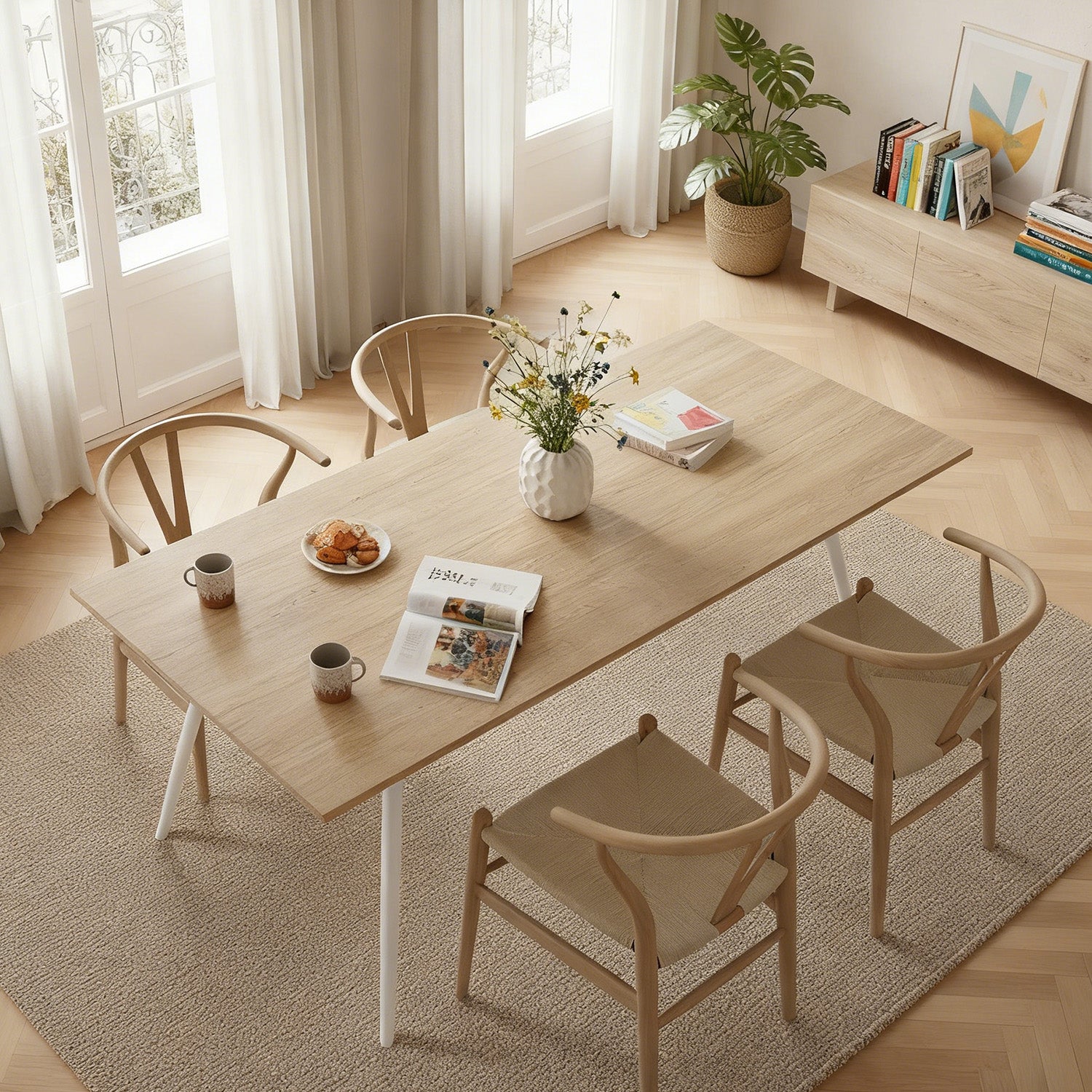 Esstisch LIO F-Gestell