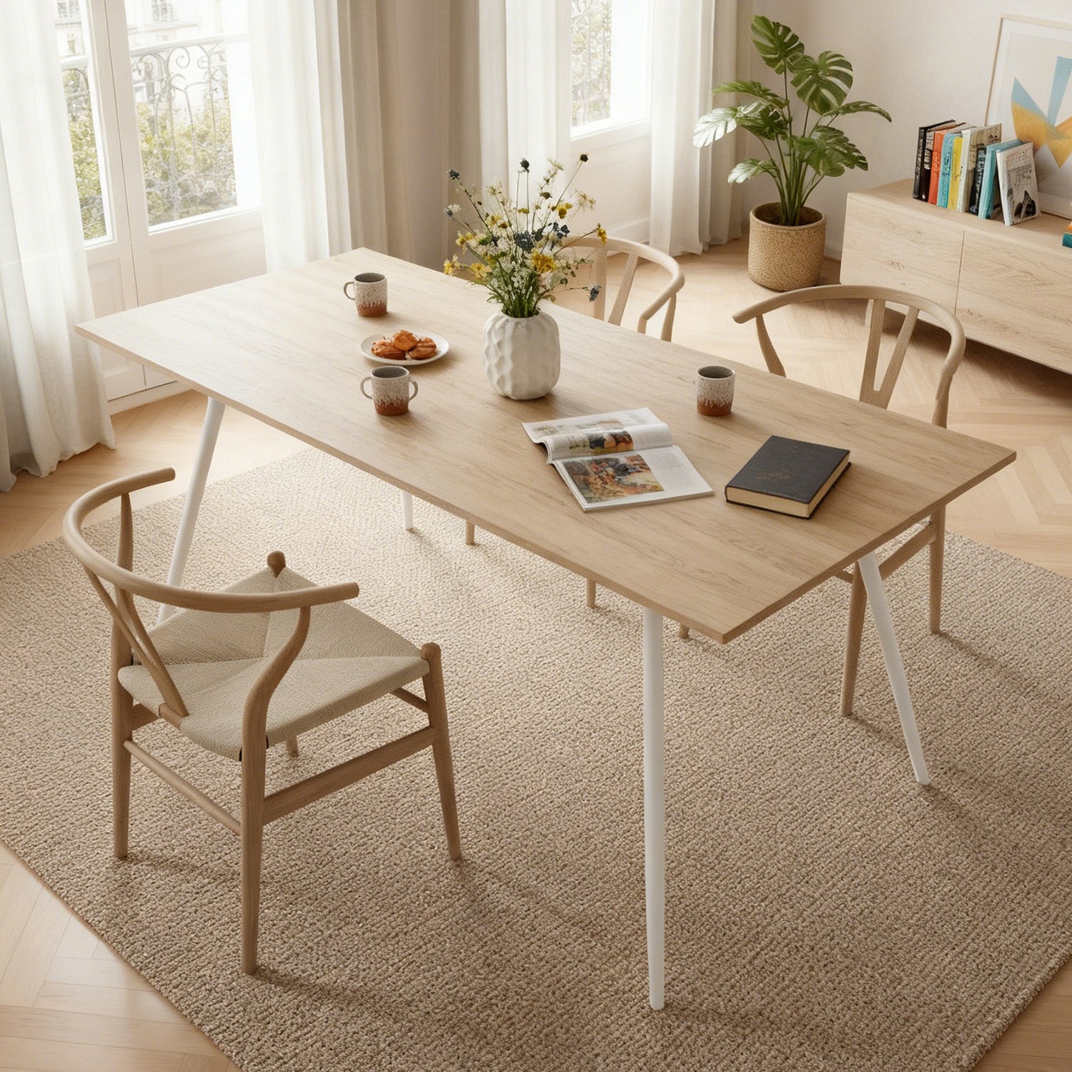 Esstisch LIO F-Gestell