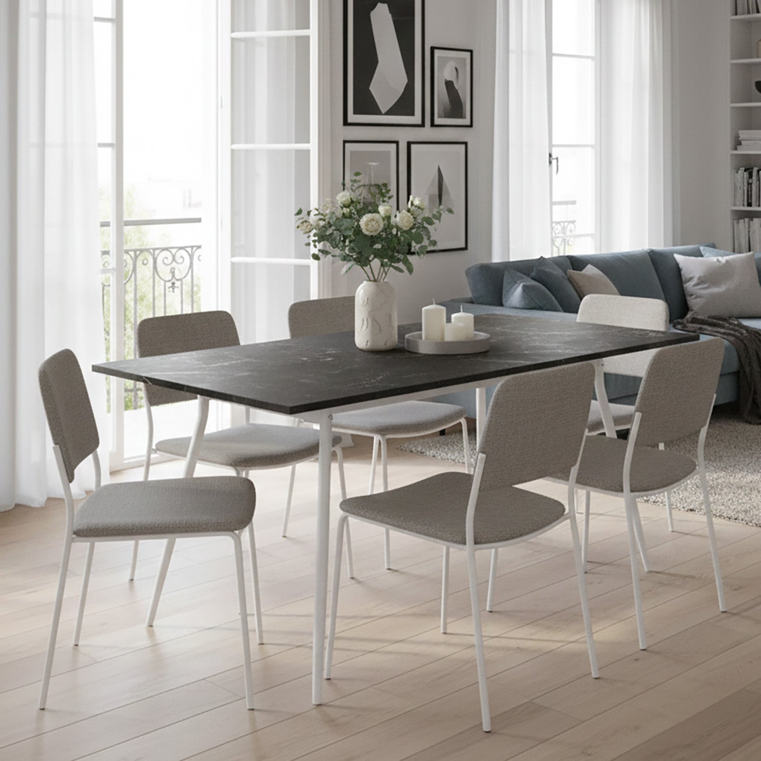 Esstisch LIO F-Gestell