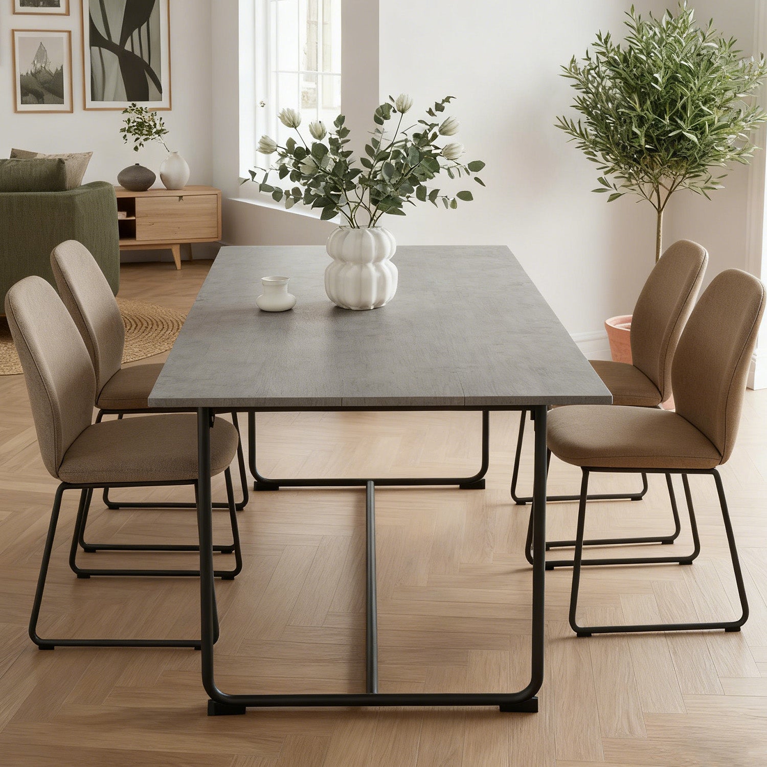 Esstisch LIO F-Gestell