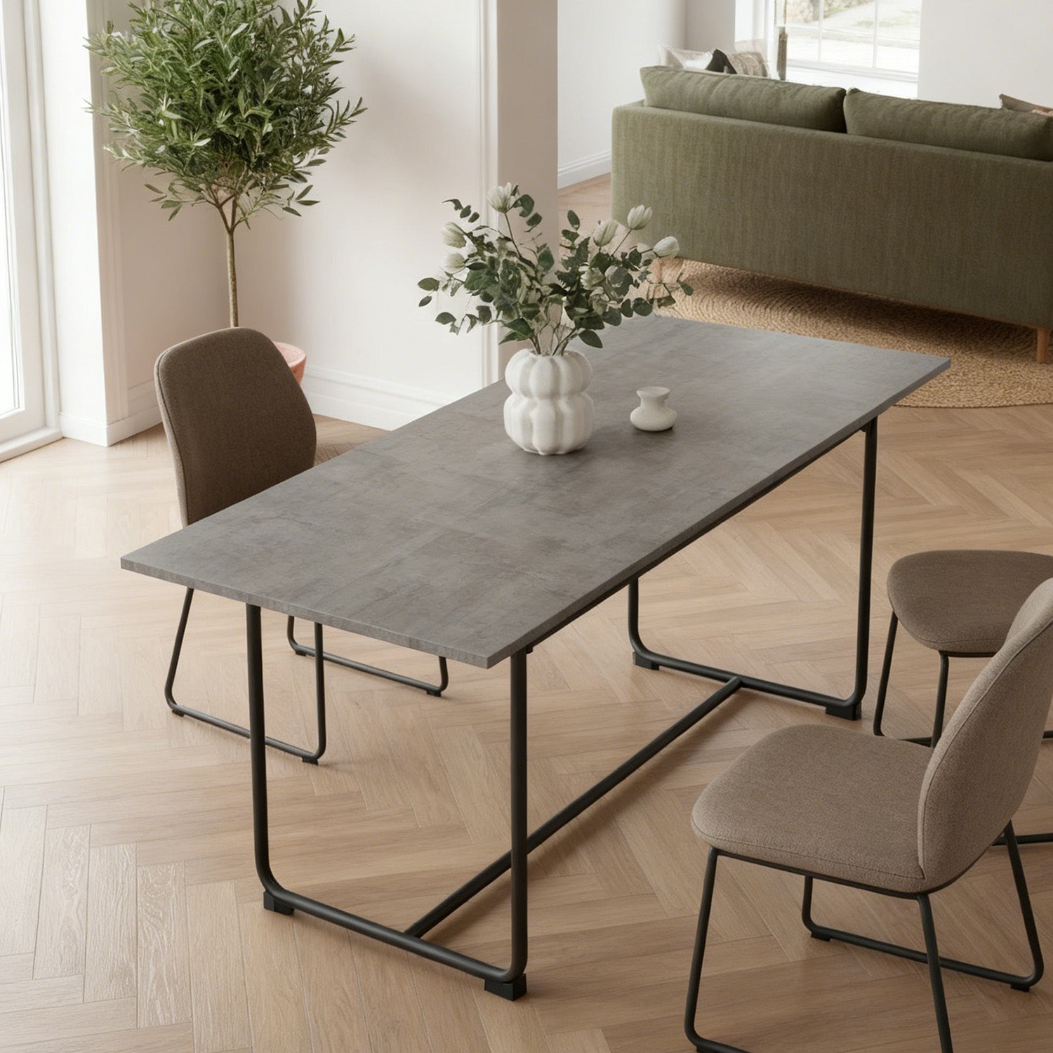 Esstisch LIO F-Gestell