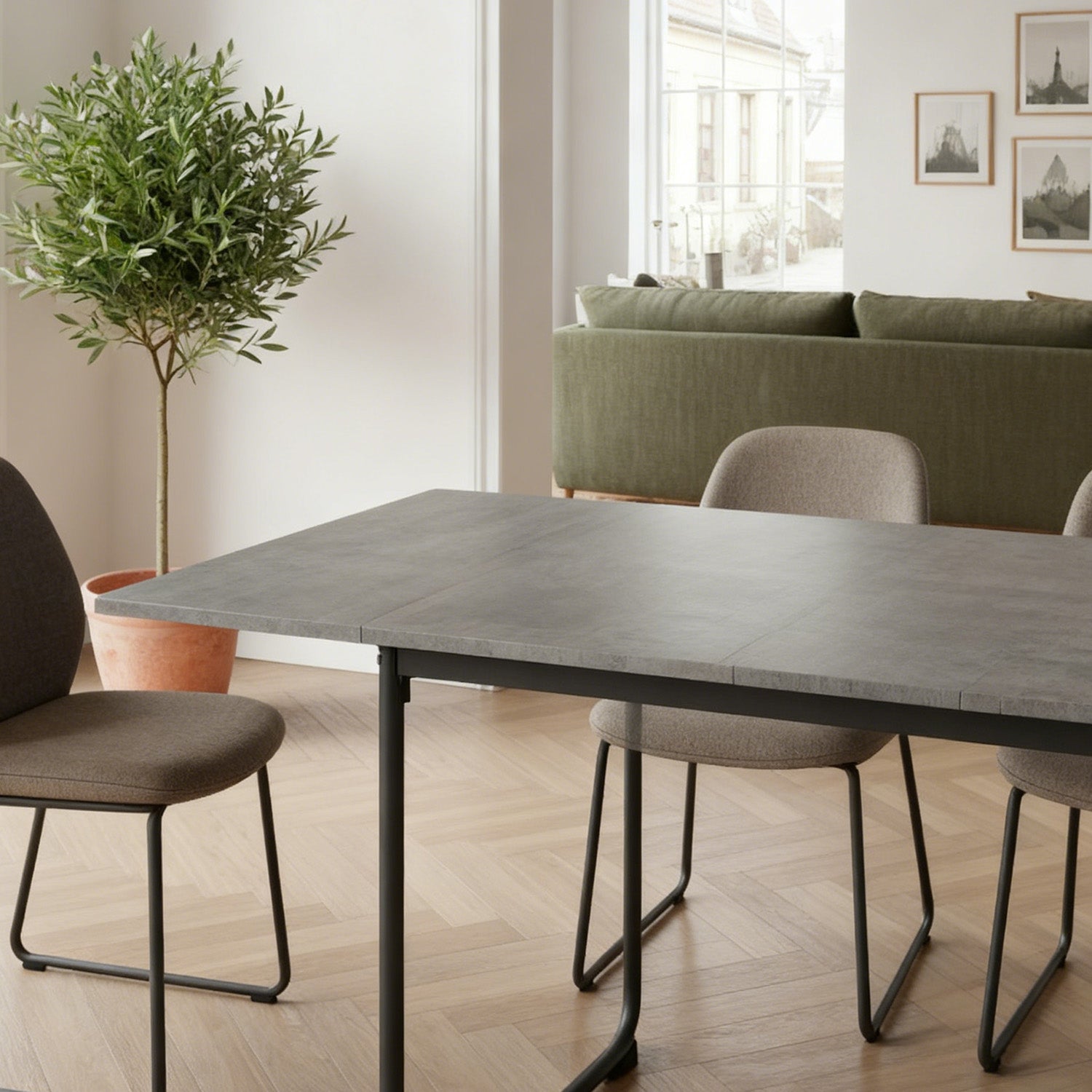 Esstisch LIO F-Gestell