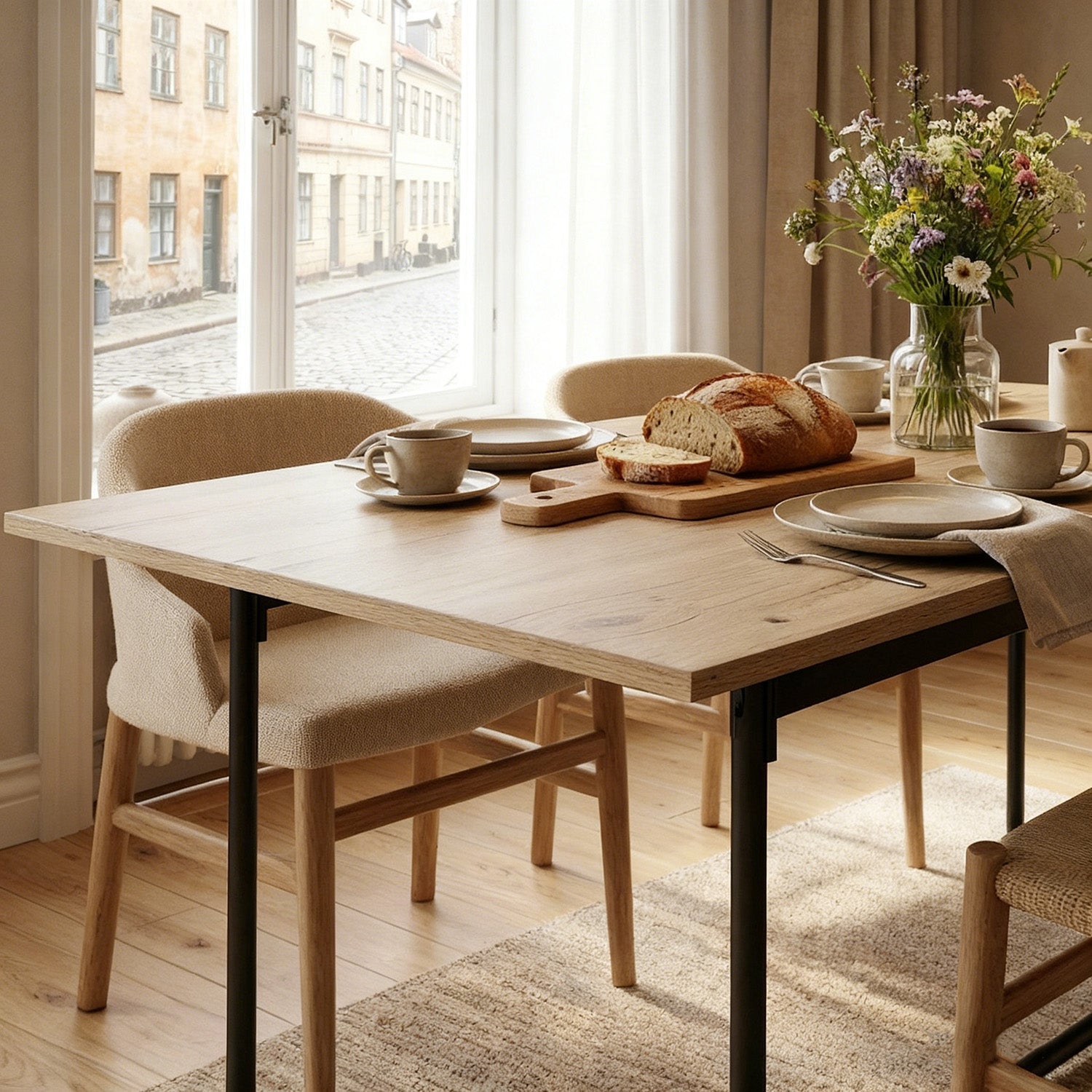 Esstisch LIO F-Gestell