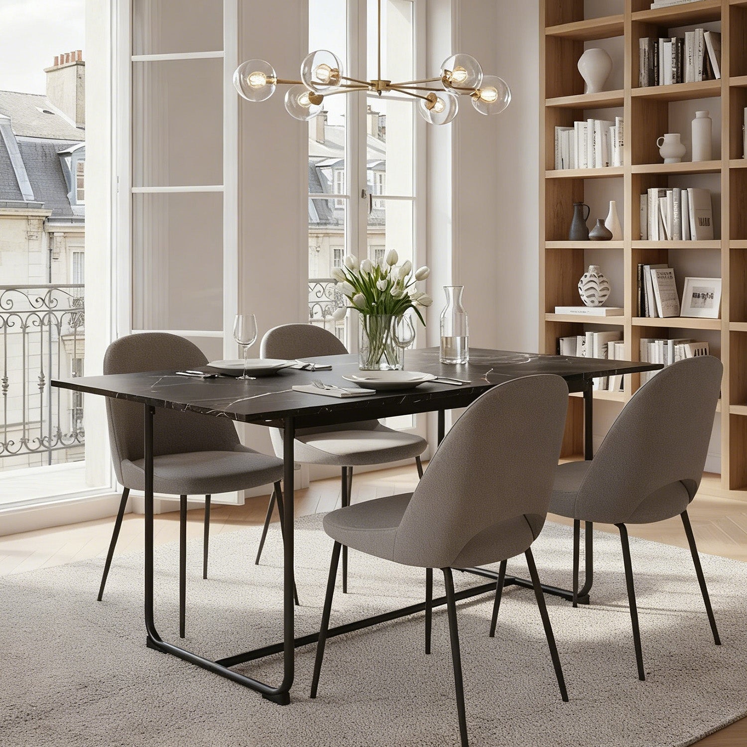 Esstisch LIO F-Gestell