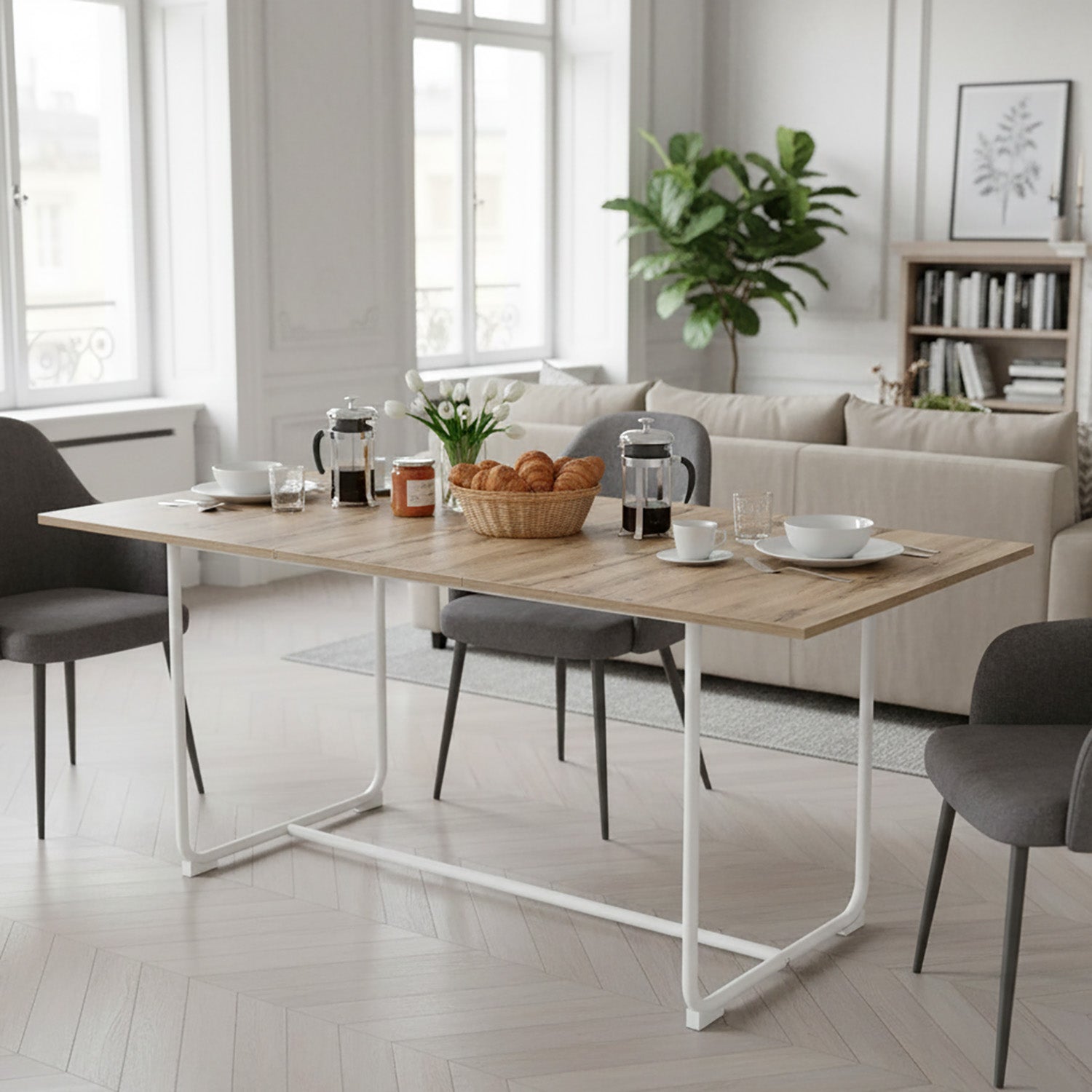 Esstisch LIO F-Gestell