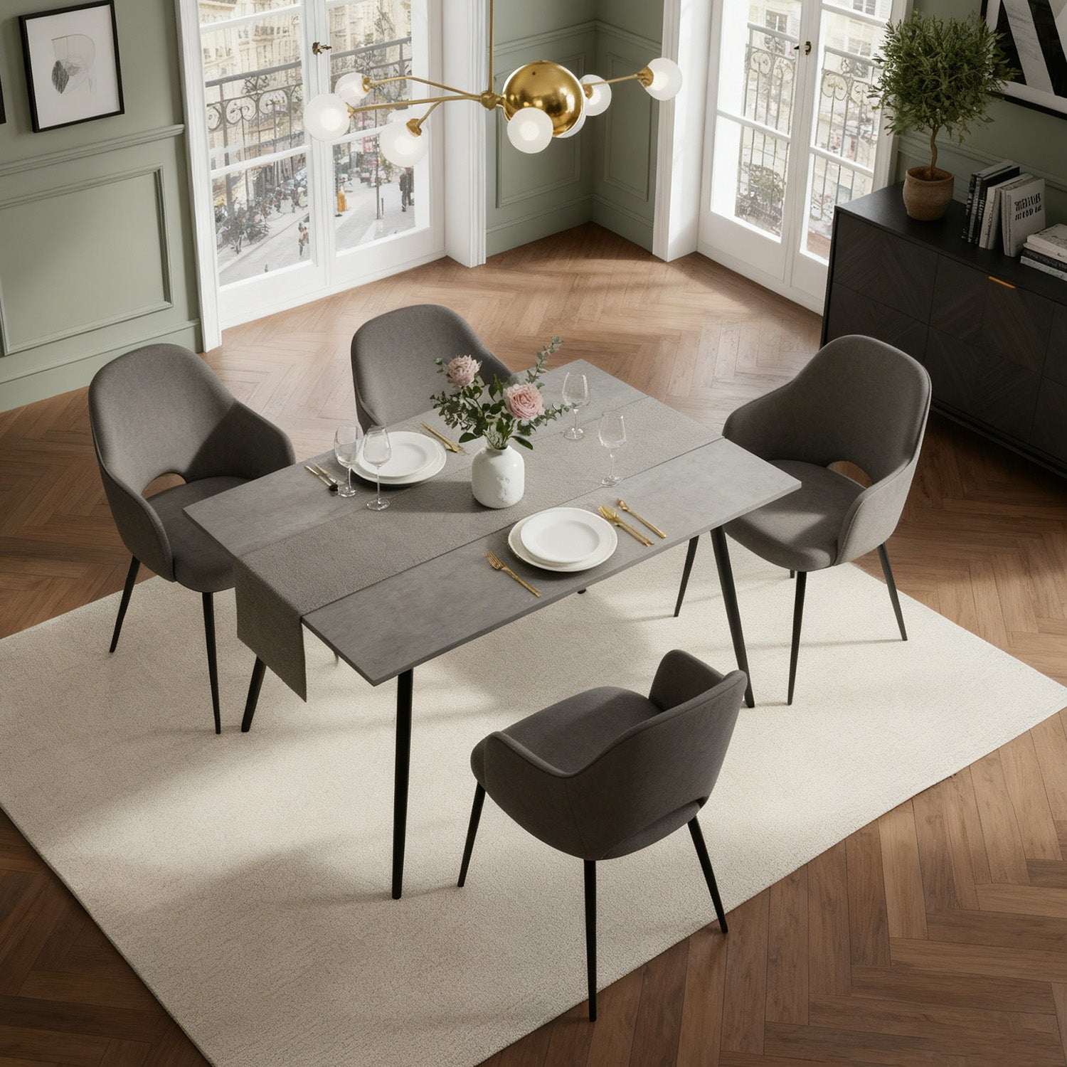 Esstisch LIO F-Gestell