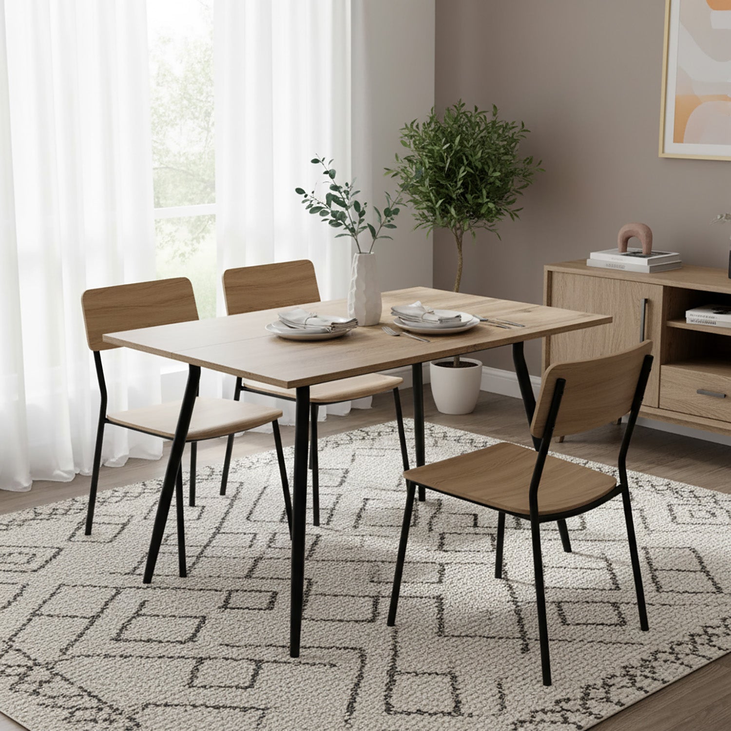 Esstisch LIO F-Gestell