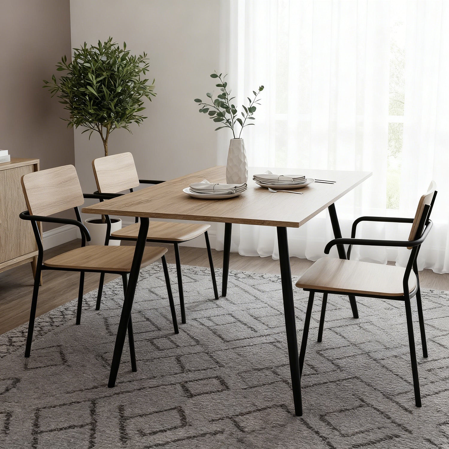 Esstisch LIO F-Gestell