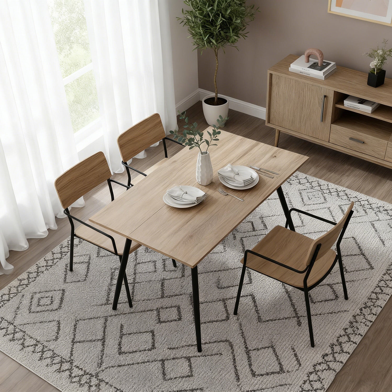 Esstisch LIO F-Gestell