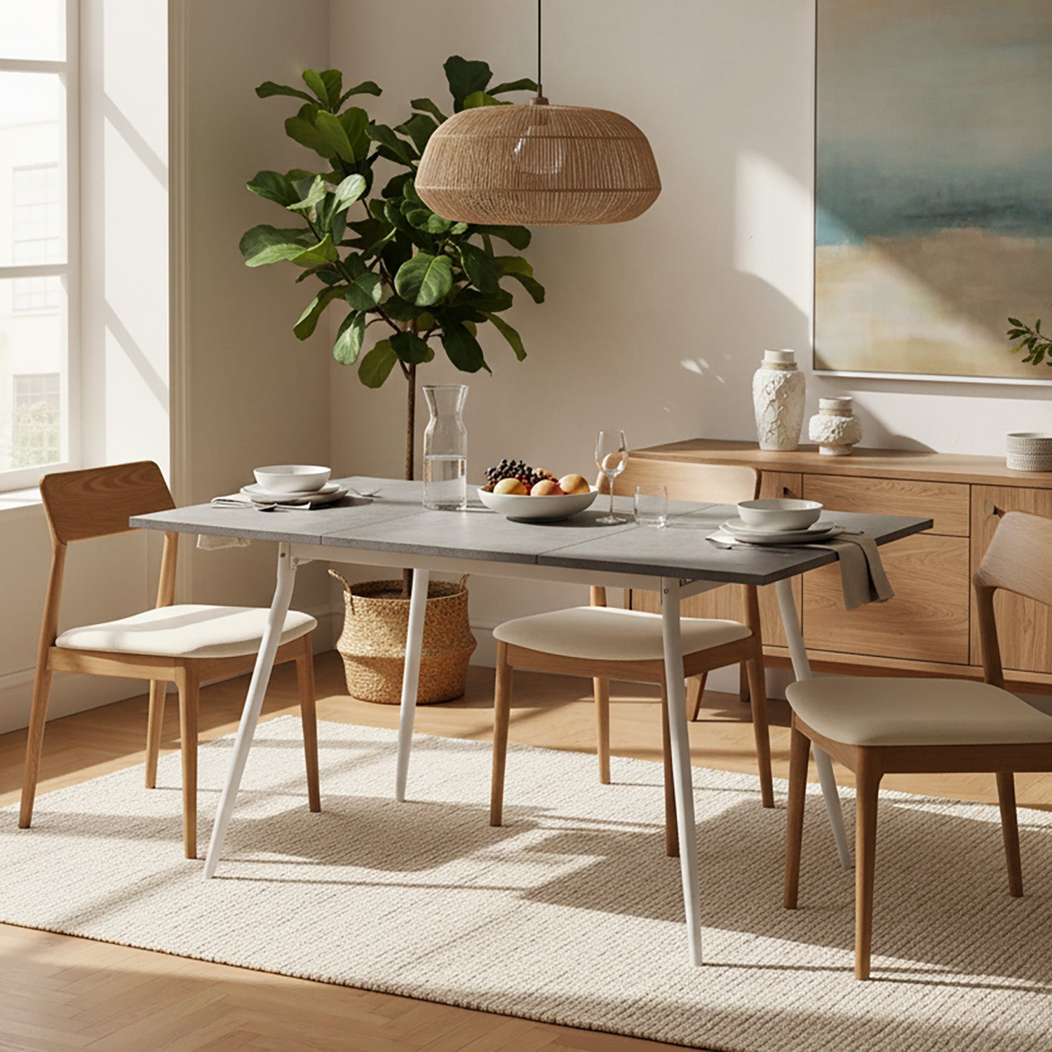 Esstisch LIO F-Gestell