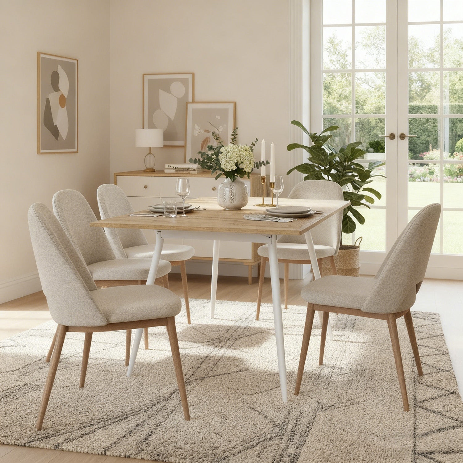 Esstisch LIO F-Gestell