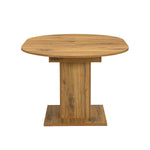 B-Ware Esstisch WIM, rund, 100-140x100cm Alteiche