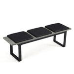 B-Ware Sitzbank LEA , Beton , 160cm