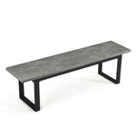 B-Ware Sitzbank LEA , Beton , 160cm