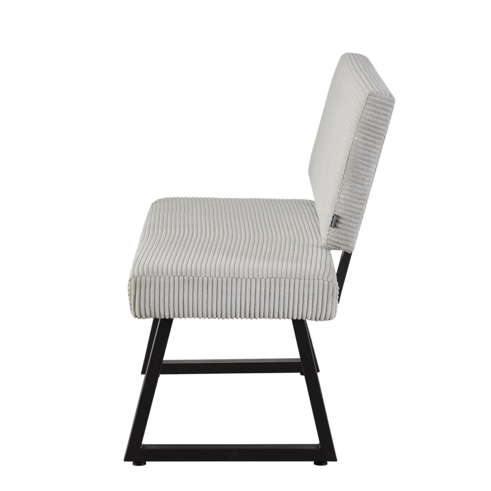 B-Ware Sitzbank SIGFRID, Hellgrau, 140cm