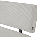 B-Ware Sitzbank SIGFRID, Hellgrau, 140cm