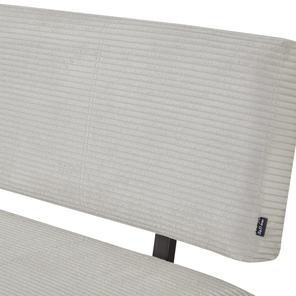 B-Ware Sitzbank SIGFRID, Hellgrau, 140cm