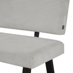 B-Ware Sitzbank SIGFRID, Hellgrau, 140cm